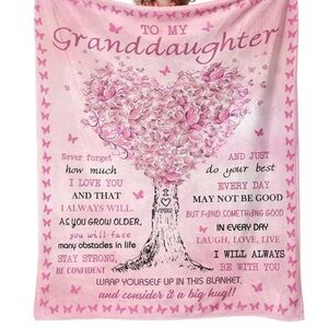 Brand New Granddaughter Gifts from Grandma, Granddaughter Gifts Blanket,